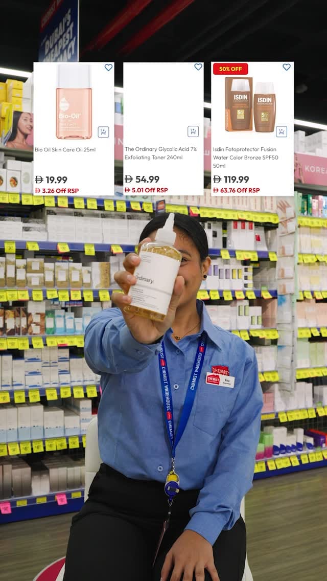 Post 6 by Chemist Warehouse United Arab Emirates on Instagram (video)