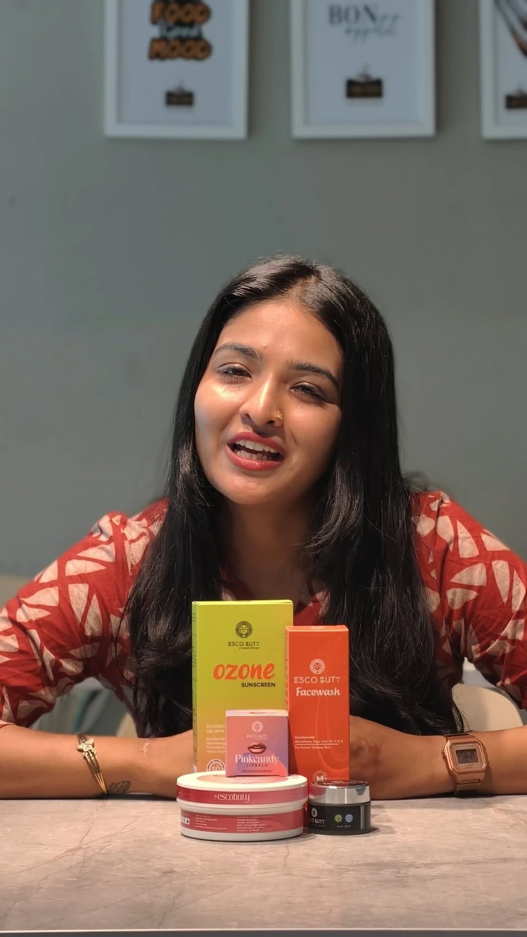 Post 7 by Escobuty Comsetics & wellness Pvt Ltd on Instagram (video)