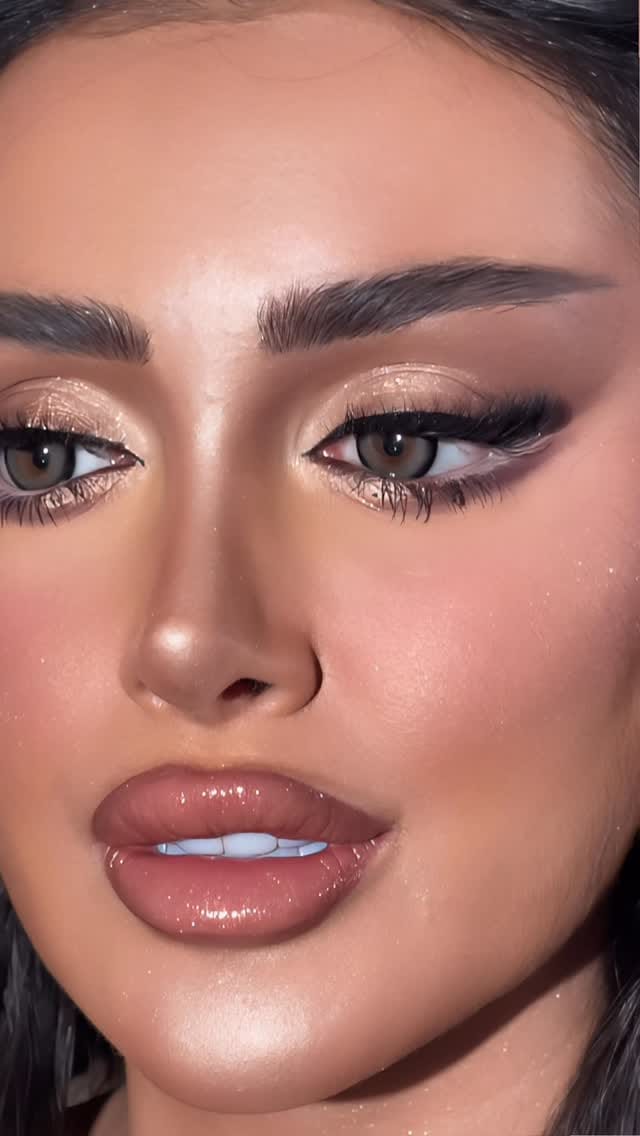 Post 1 by Wrood Makeup artist on Instagram (video)