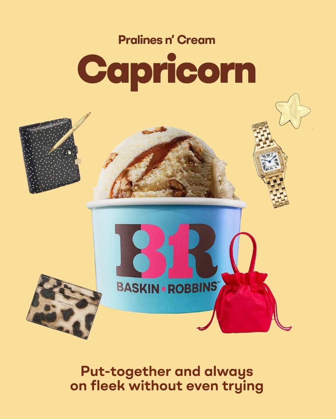 Post 9 by Baskin Robbins ME on Instagram (carousel)