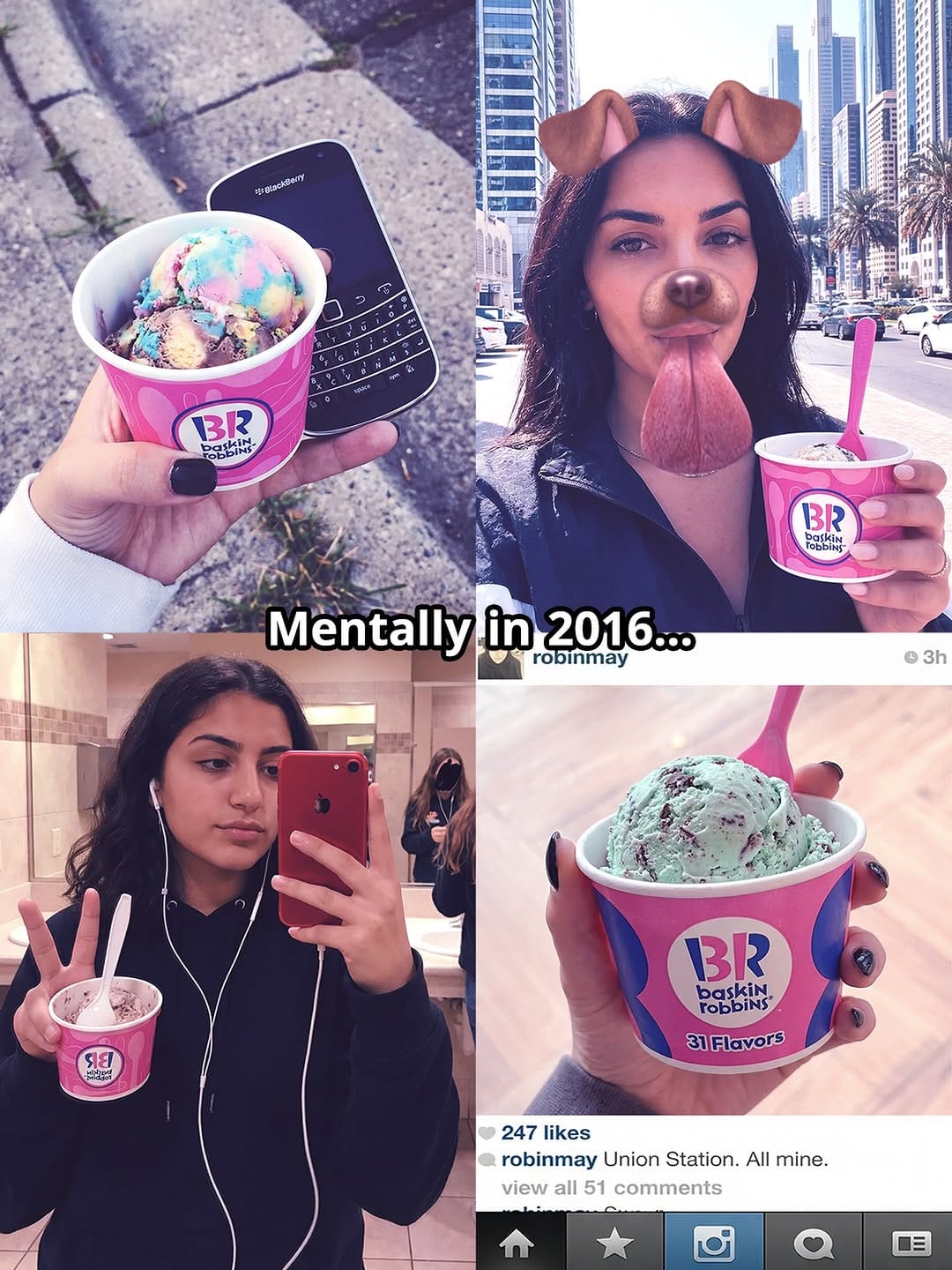Post 2 by Baskin Robbins ME on Instagram (image)