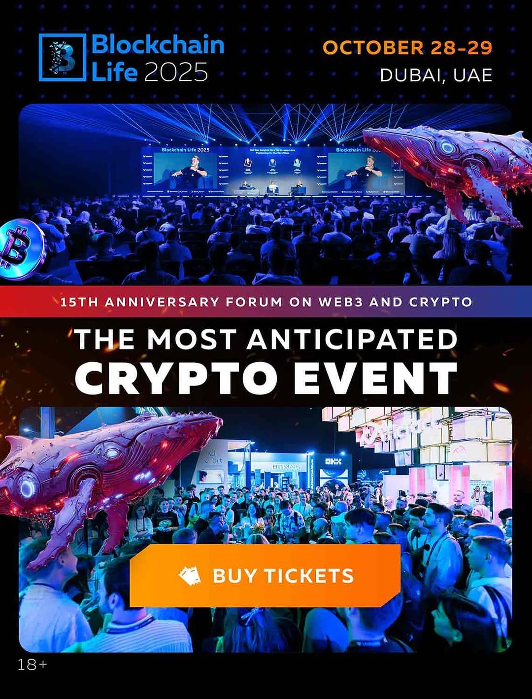 Post 7 by @blockchain_life_forum on Instagram (image)