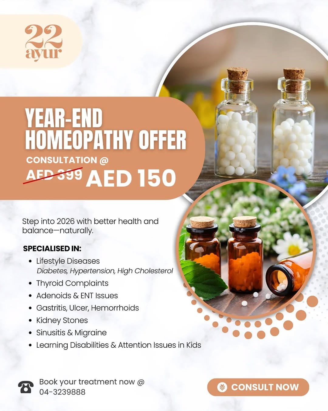 Post 10 by 22 Ayur | Your Wellness Destination on Instagram (image)