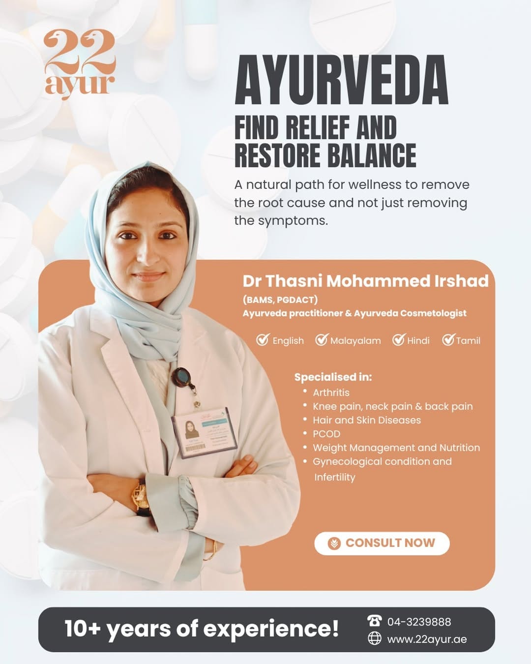 Post 4 by 22 Ayur | Your Wellness Destination on Instagram (image)