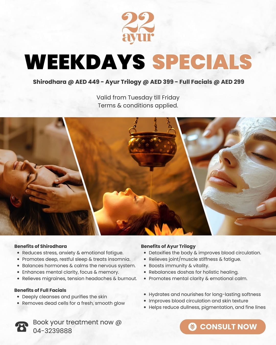 Post 9 by 22 Ayur | Your Wellness Destination on Instagram (image)