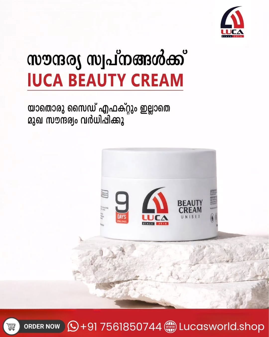 Post 2 by LUCA BEAUTY CREAM on Instagram (image)