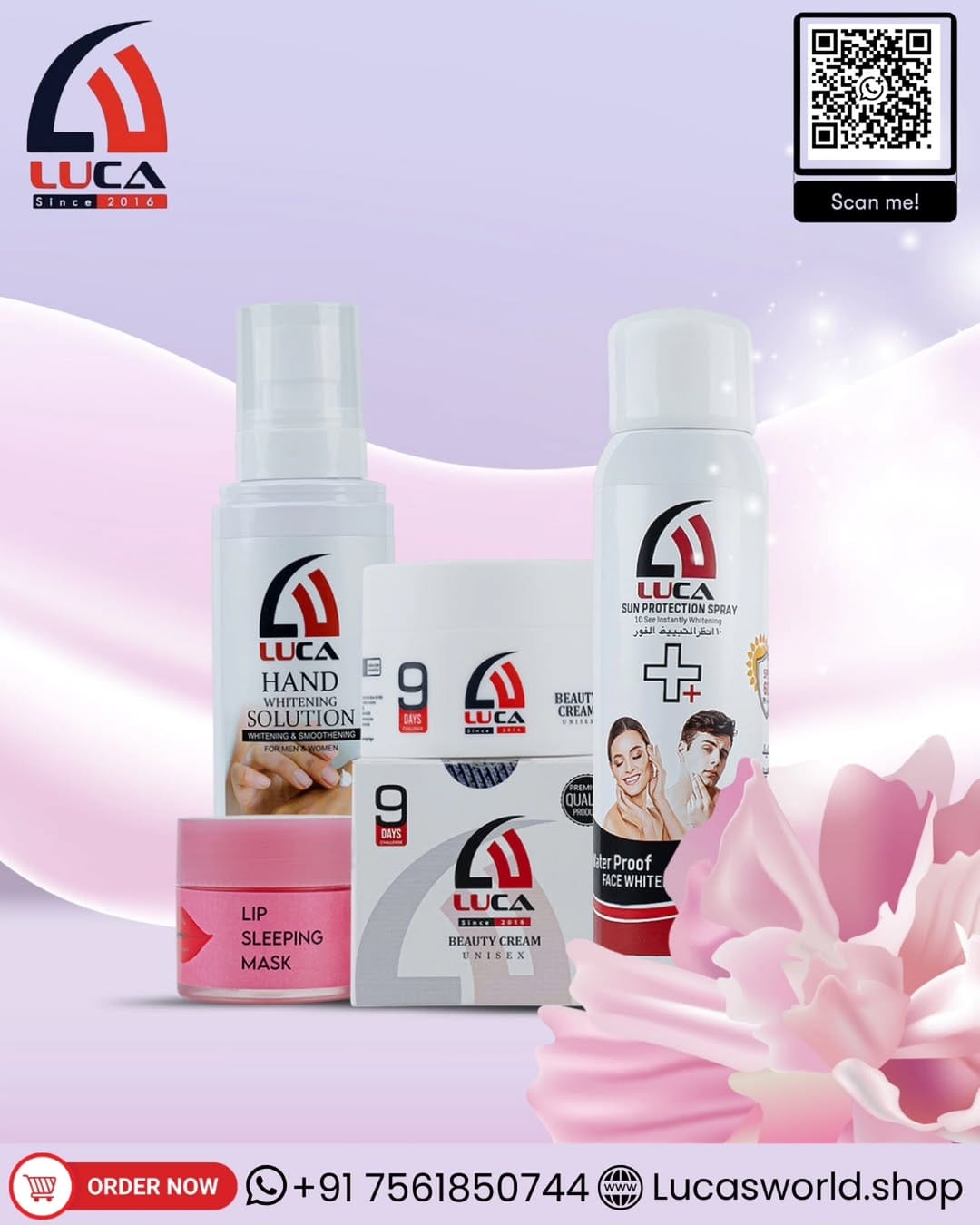 Post 1 by LUCA BEAUTY CREAM on Instagram (image)