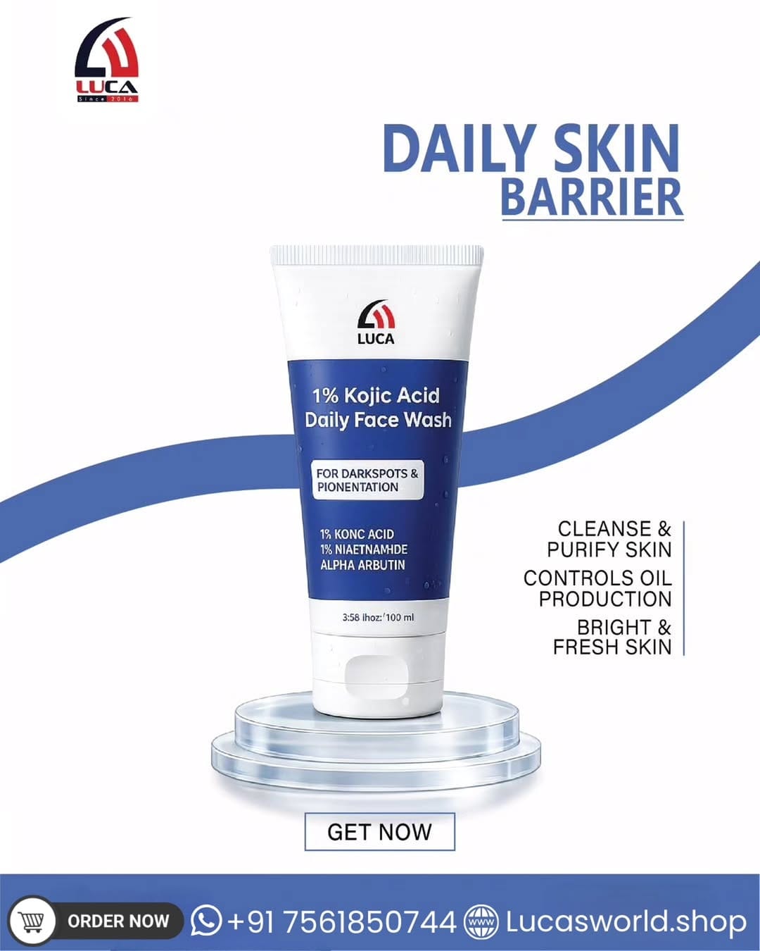 Post 6 by LUCA BEAUTY CREAM on Instagram (image)
