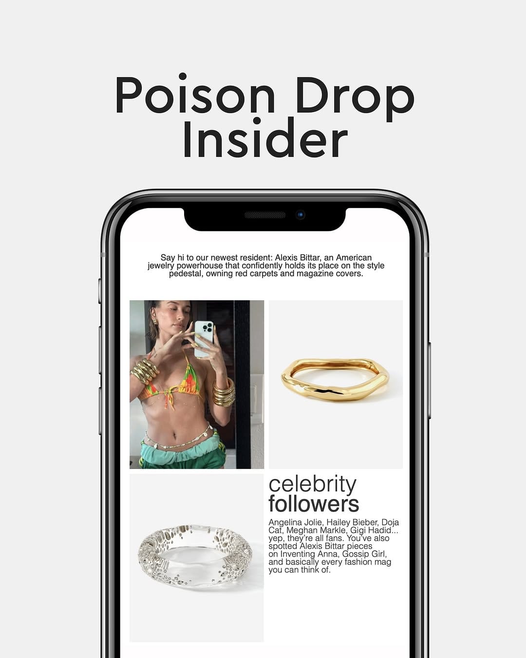 Post 10 by Poison Drop Jewelry Store on Instagram (carousel)