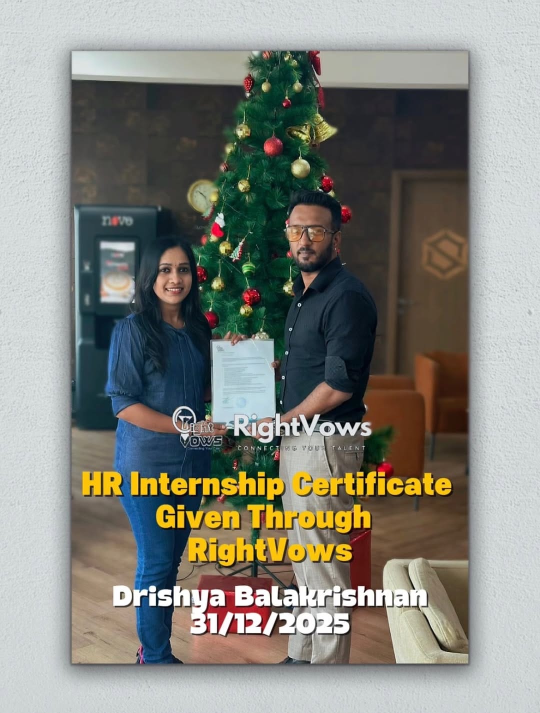 Post 5 by RightVows Job Store on Instagram (image)