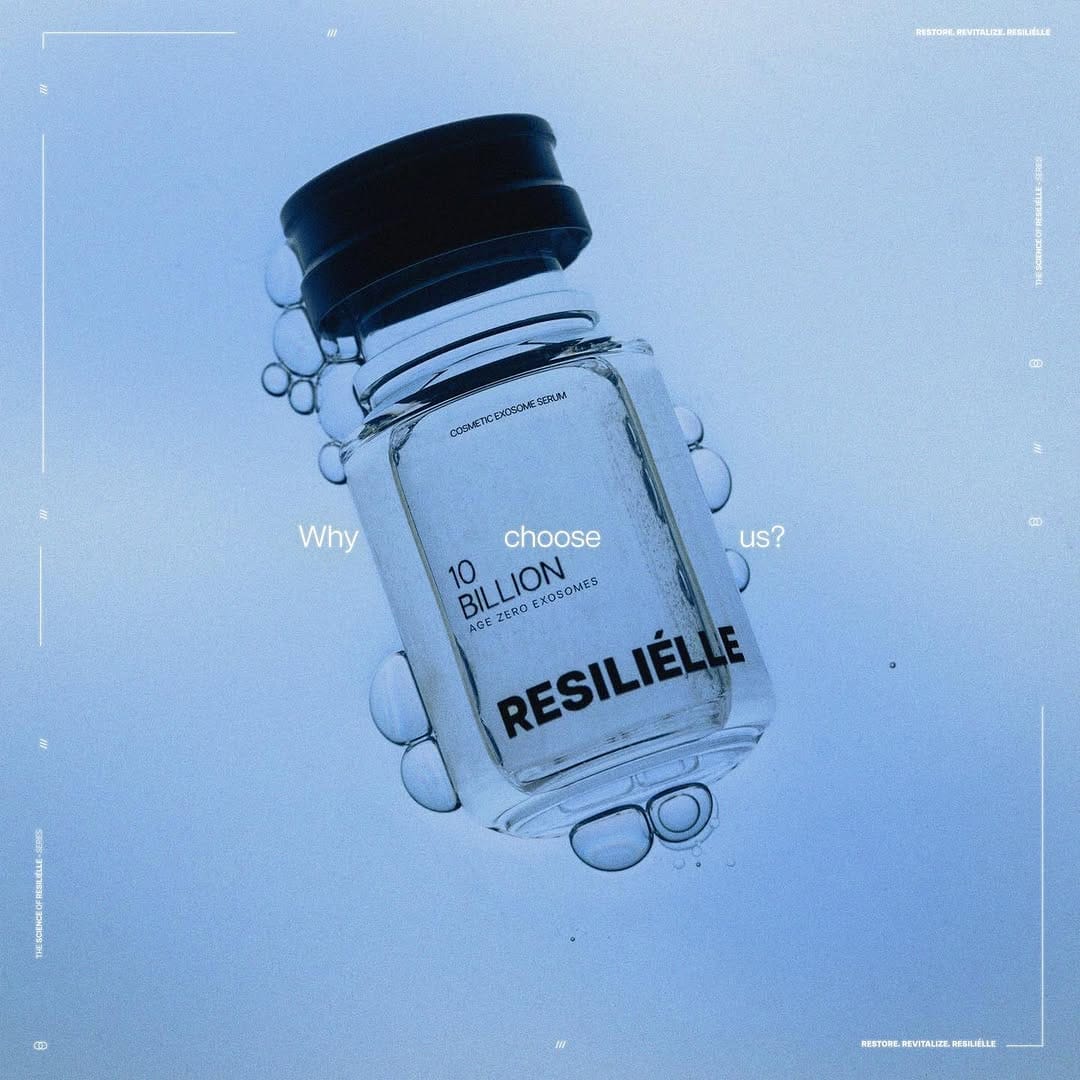 Post 10 by RESILIÉLLE COSMETIC EXOSOMES on Instagram (carousel)