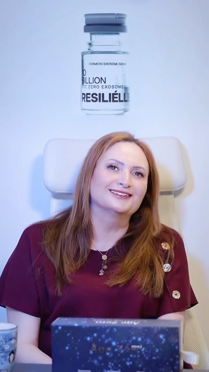 Post 7 by RESILIÉLLE COSMETIC EXOSOMES on Instagram (video)
