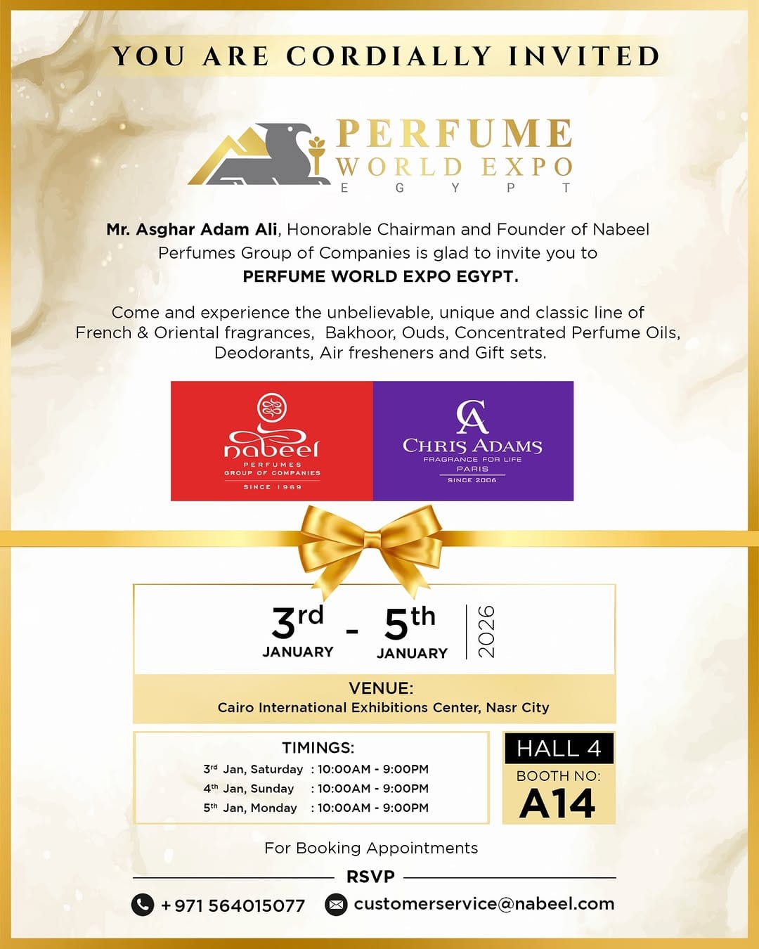 Post 2 by Nabeel Perfumes on Instagram (carousel)