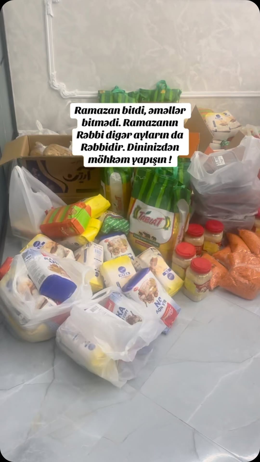 Post 4 by Təsəttürün ünvanı🧕🏻Evli. on Instagram (video)