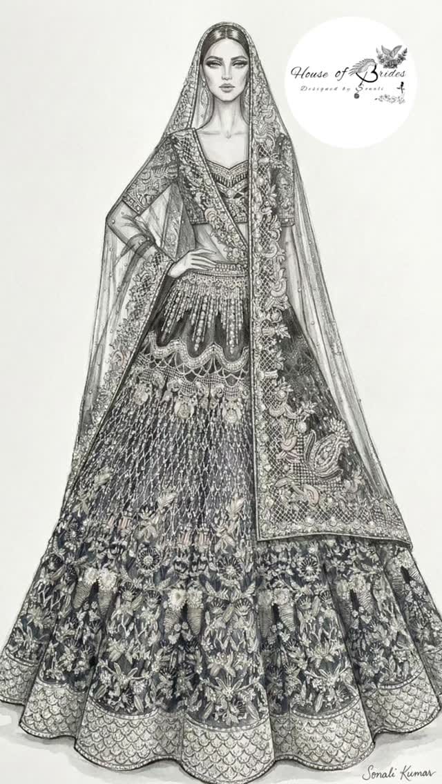 Post 4 by The House of Brides by Designer Sonali Kumar on Instagram (video)
