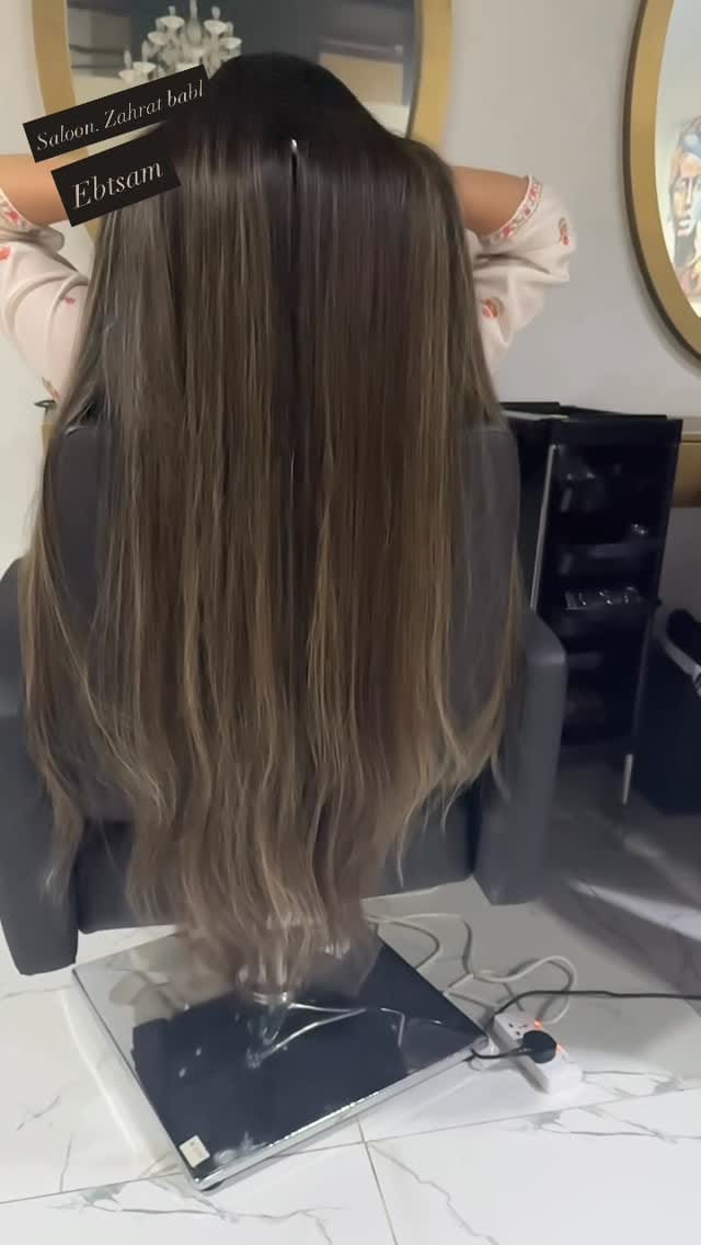 Post 3 by صالون زهرة بابل on Instagram (video)