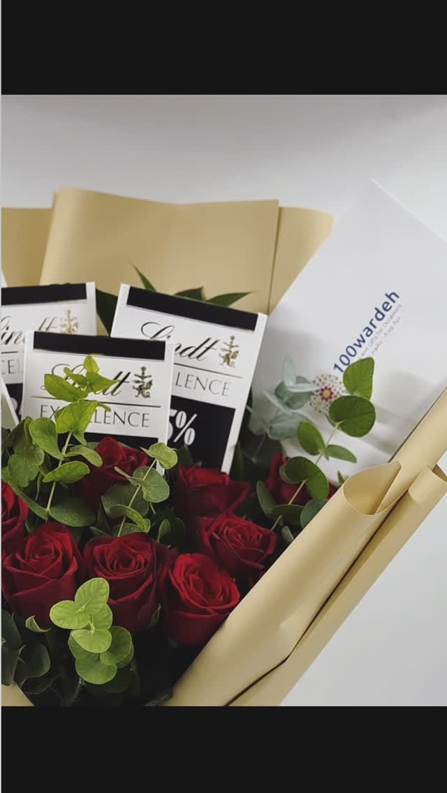 Post 2 by Flowers Shop Online 100wardeh.com on Instagram (video)