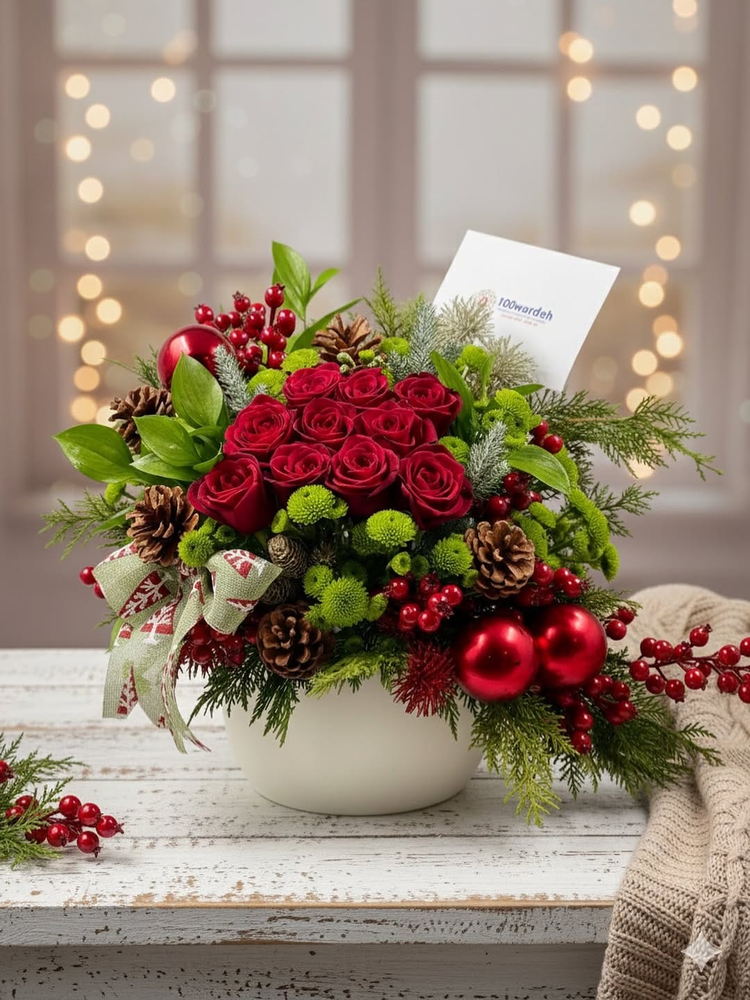 Post 1 by Flowers Shop Online 100wardeh.com on Instagram (image)