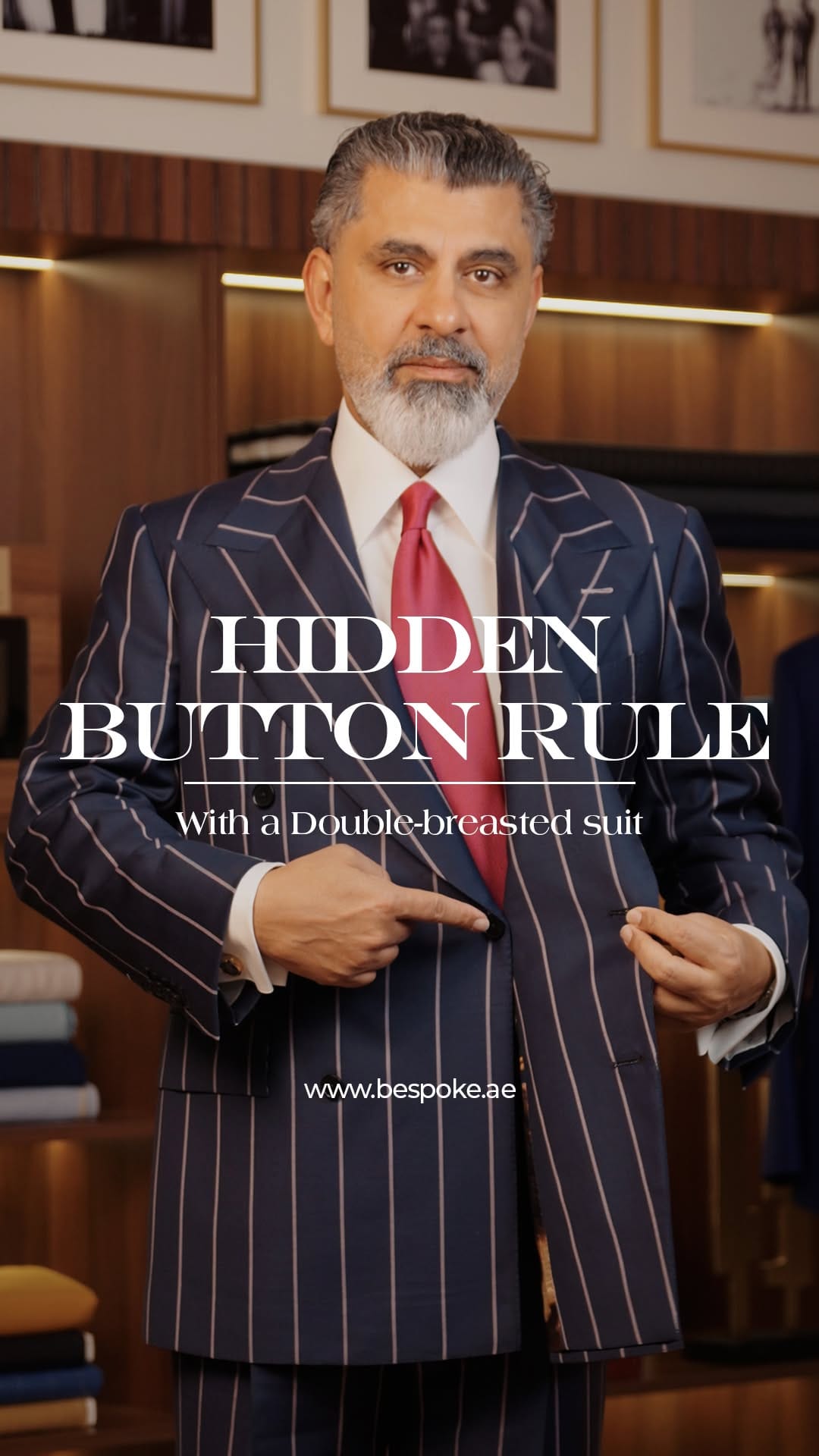 Post 8 by BESPOKE TAILORS on Instagram (video)