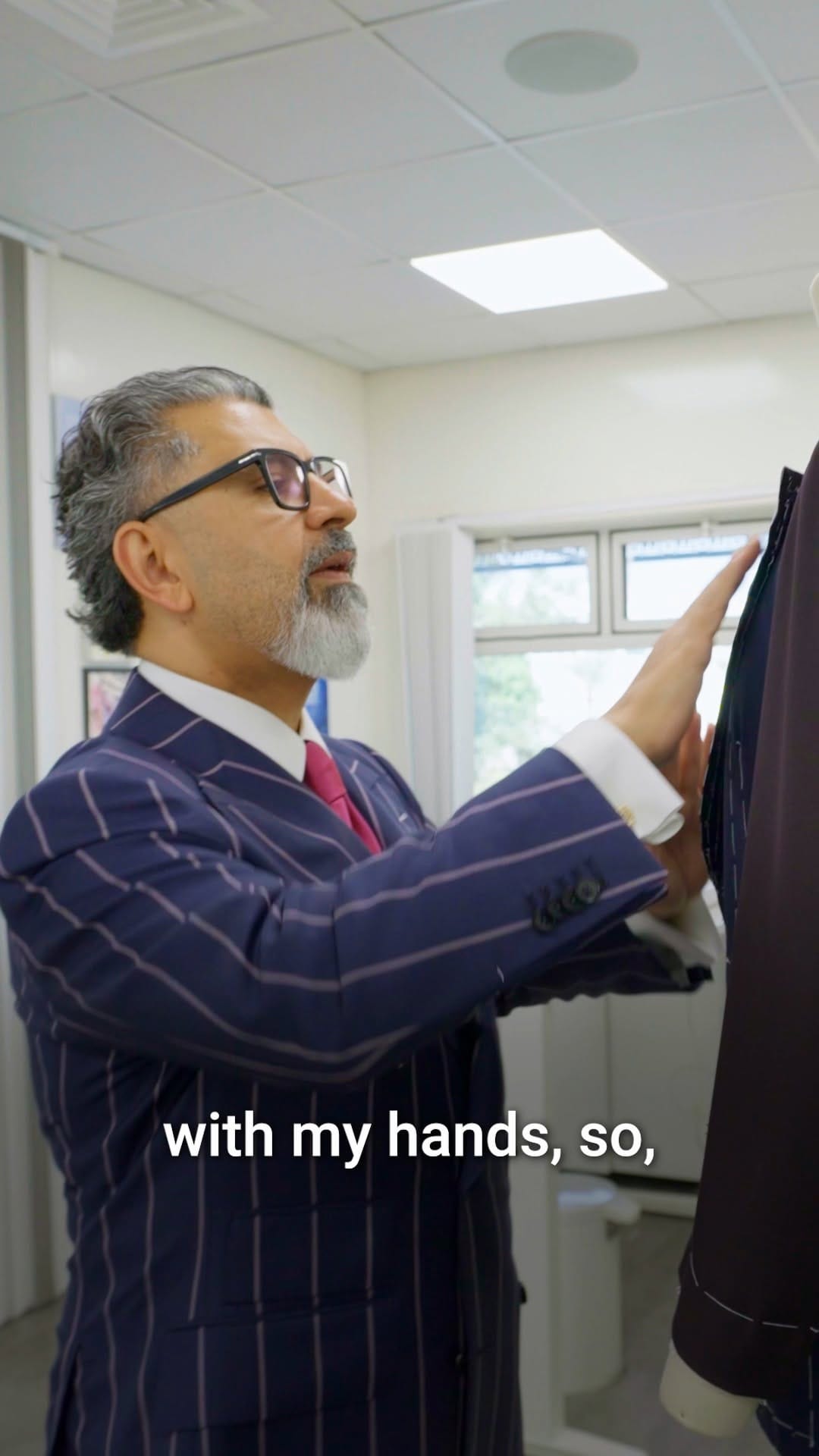 Post 6 by BESPOKE TAILORS on Instagram (video)