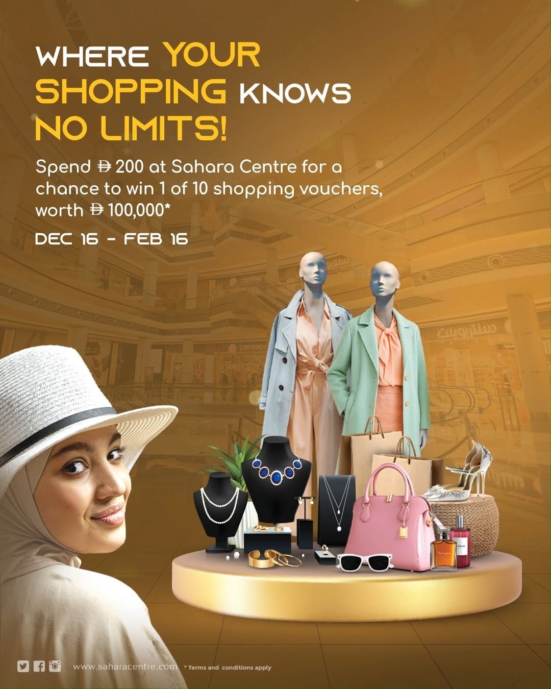 Post 9 by Sahara Centre on Instagram (video)