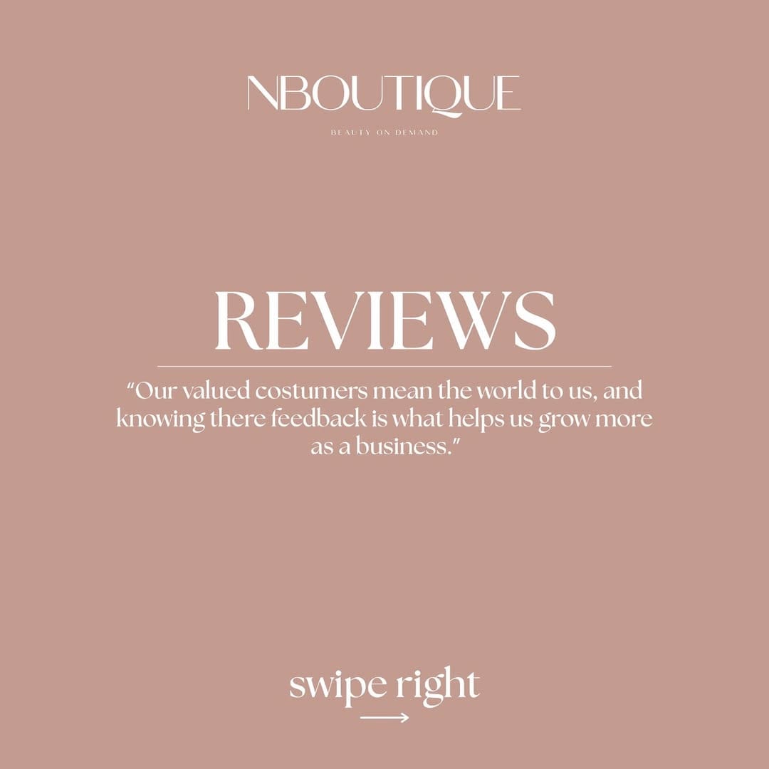 Post 8 by NBoutique on Instagram (carousel)