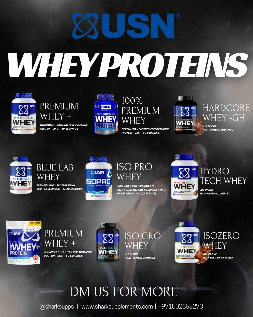 Post 7 by Shark Supplements on Instagram (carousel)