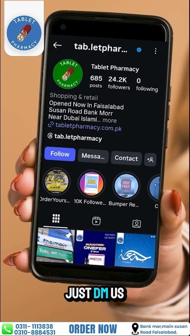 Post 8 by Tablet Pharmacy on Instagram (video)