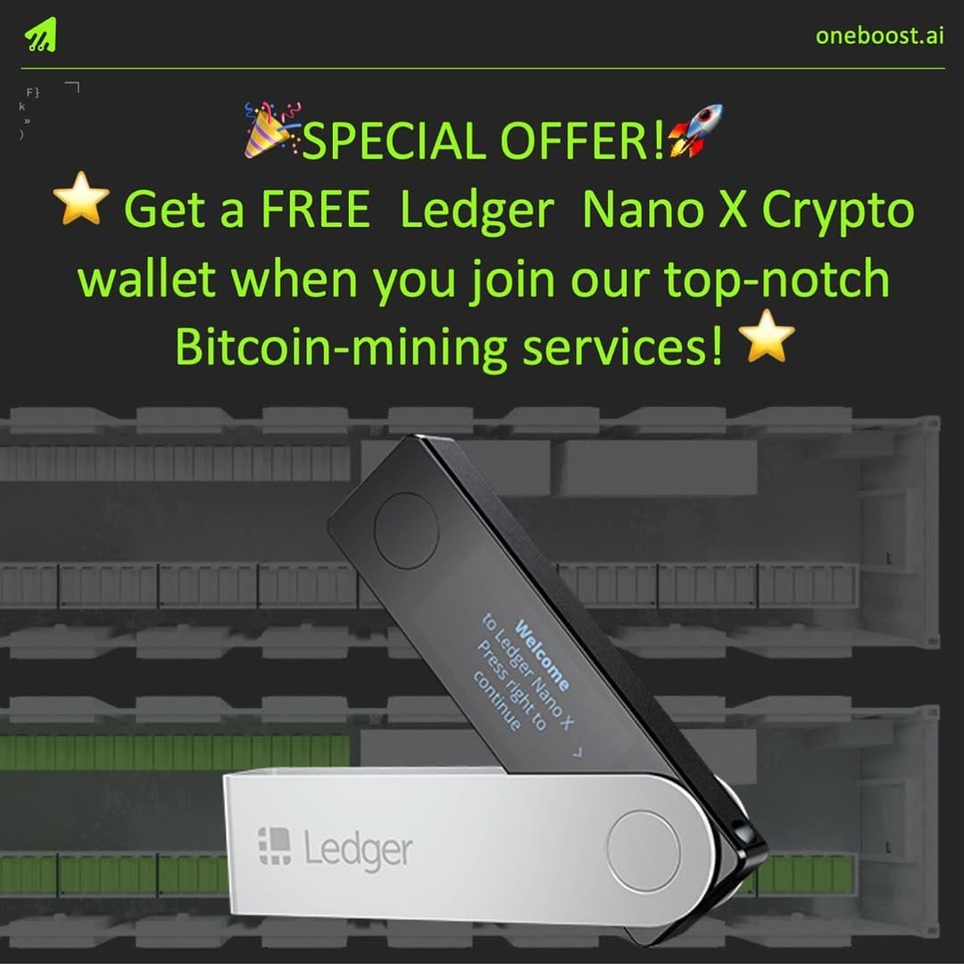 Post 7 by Full-service global Bitcoin-mining company on Instagram (image)