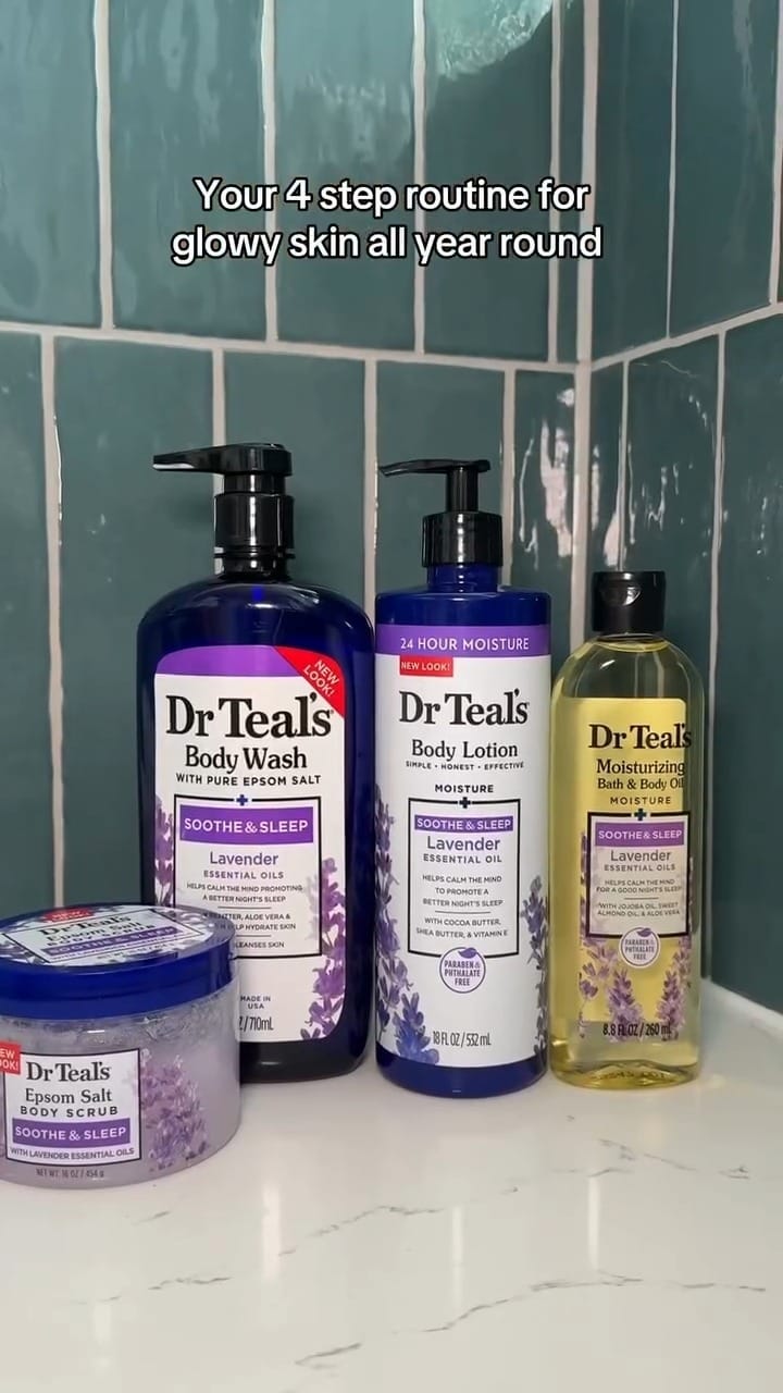 Post 4 by Dr Teal's on Instagram (video)