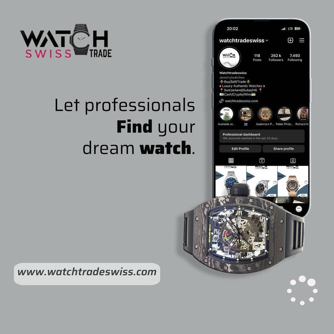 Post 10 by Watchtradeswiss on Instagram (image)