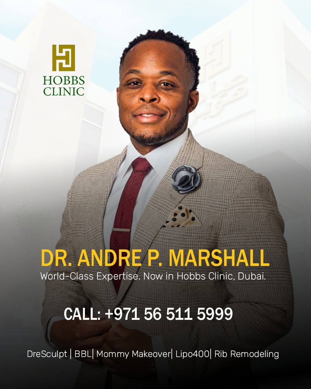 Post 1 by HOBBS Clinic - Dubai on Instagram (image)