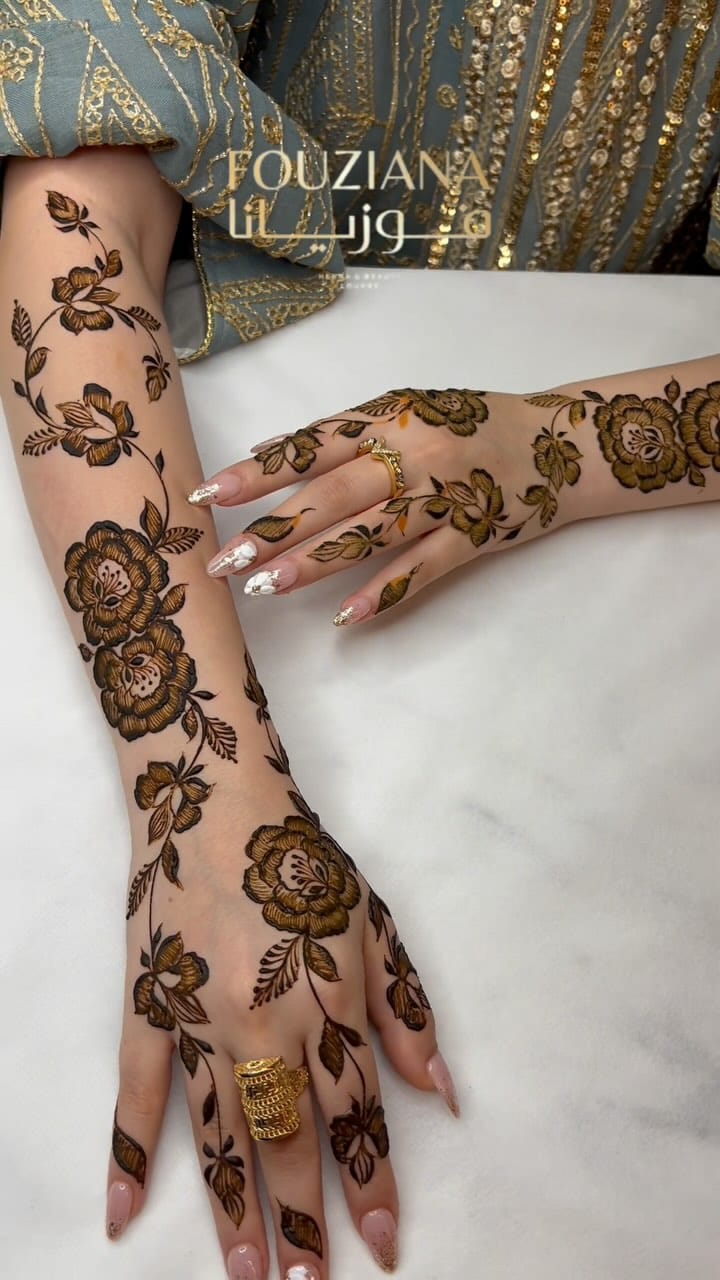 Post 10 by Fouziana Henna & Beauty Lounge on Instagram (video)