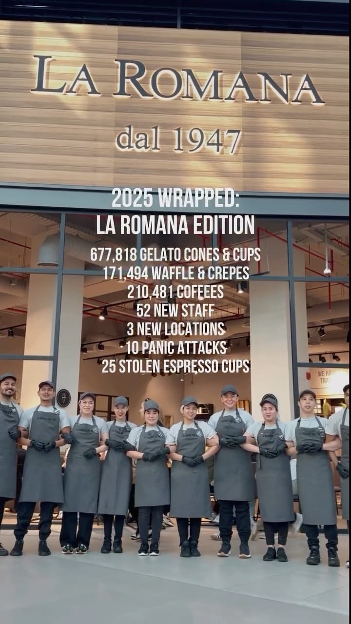 Post 3 by La Romana dal 1947 -  UAE 🇦🇪 on Instagram (video)