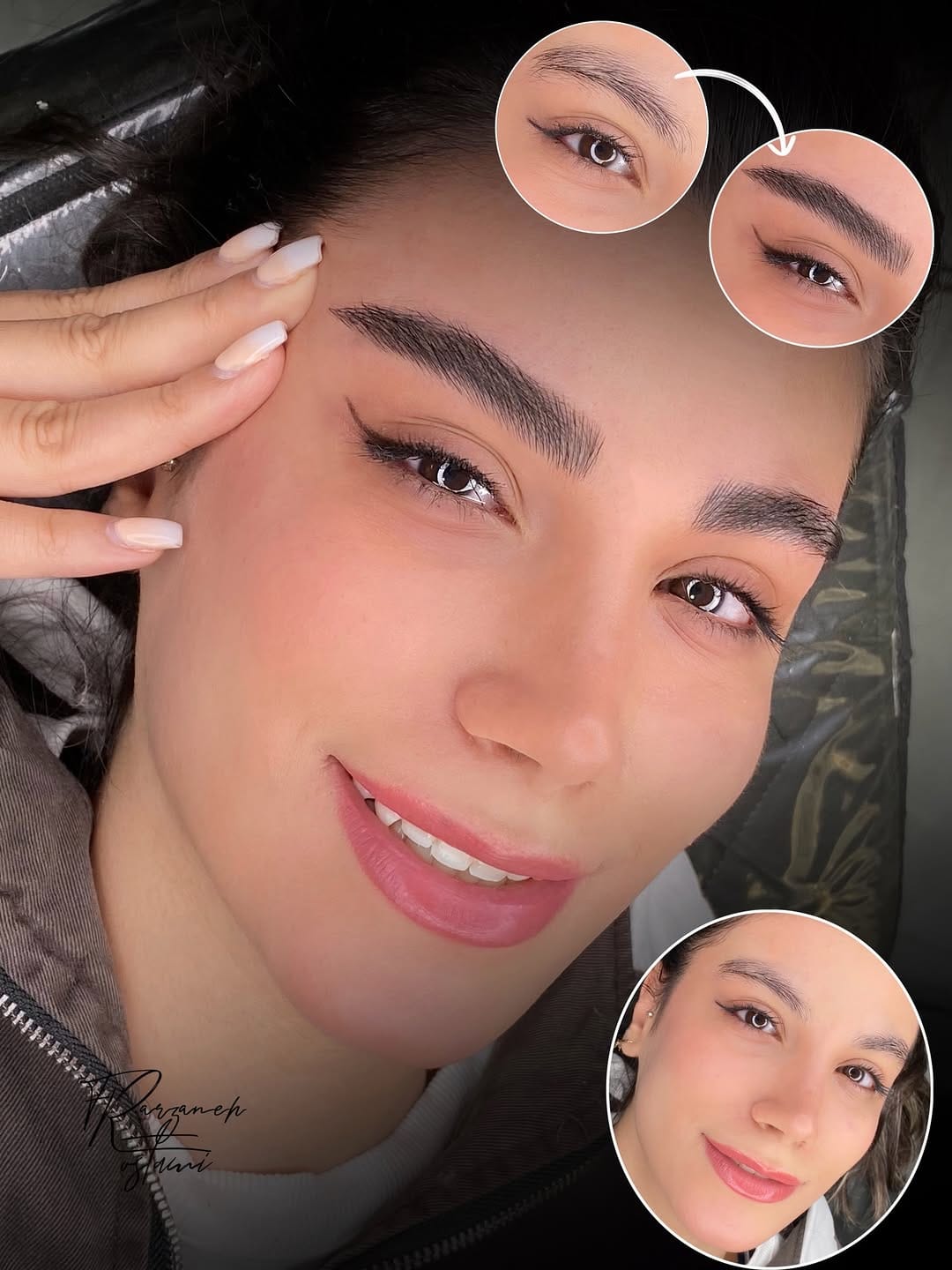 Post 7 by فيبروز تينت لب ميكروبليدينگ | فرزانه رستمي on Instagram (image)