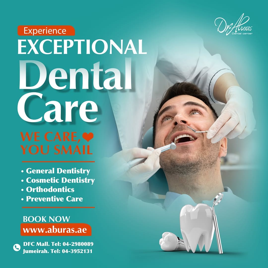 Post 1 by Dr. Aburas Dental Center on Instagram (image)
