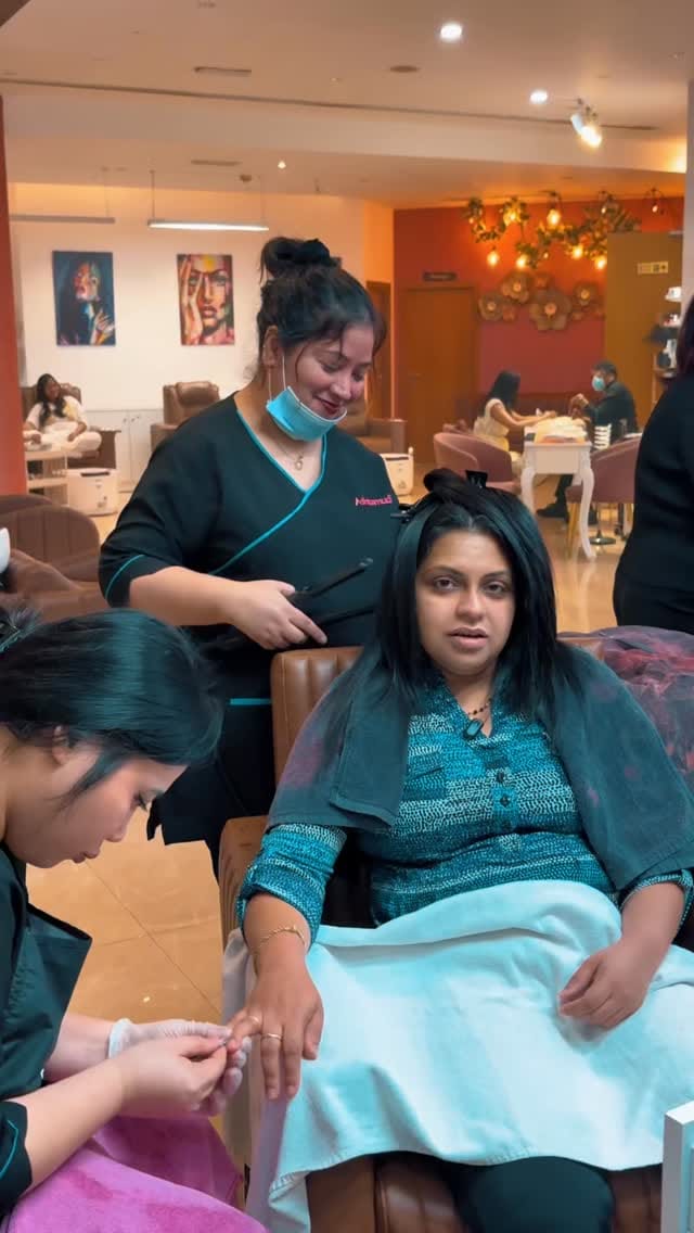 Post 7 by Ashtamudi | Ladies Salon in Dubai on Instagram (video)