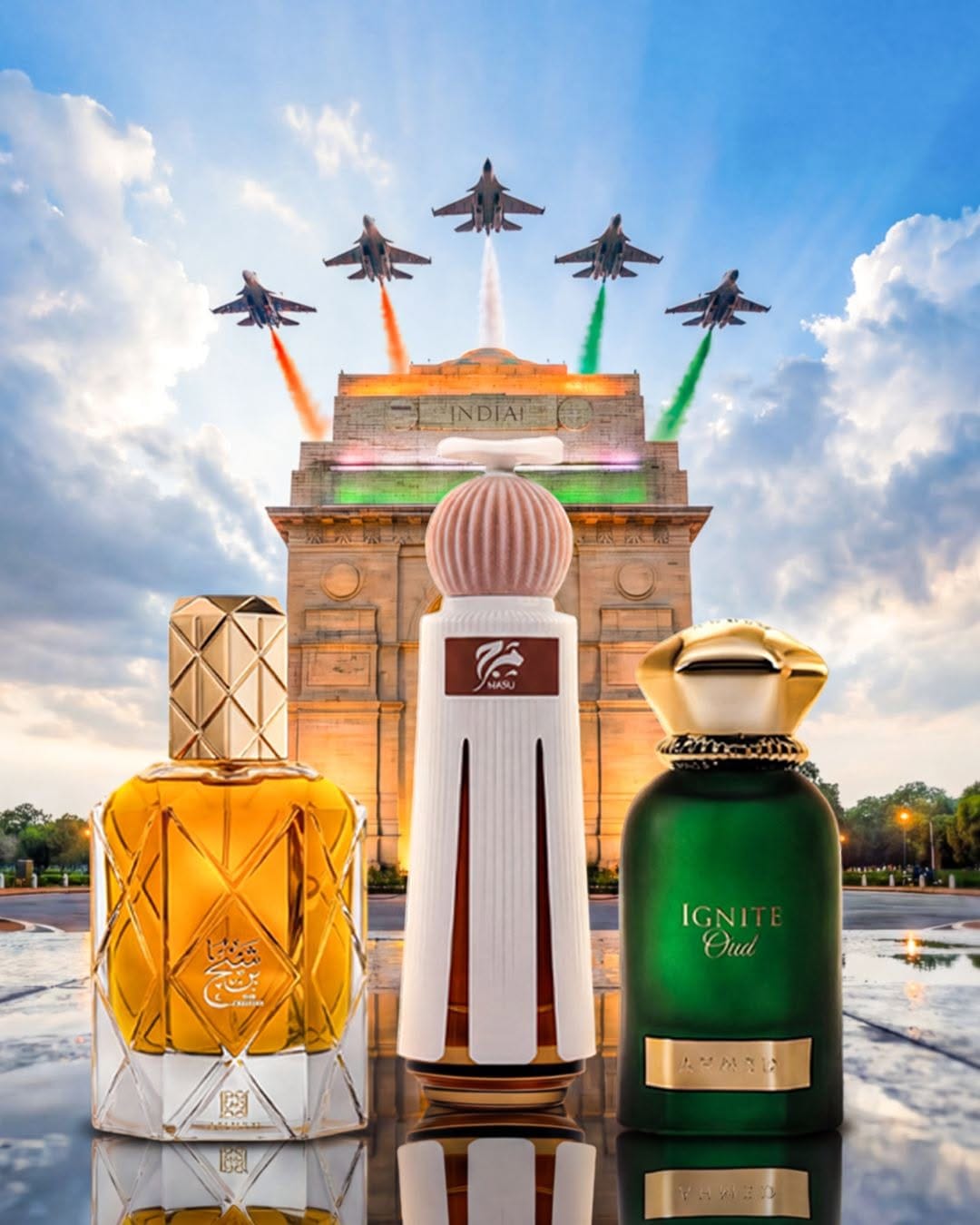 Post 2 by Ahmed Al Maghribi Perfumes India on Instagram (image)