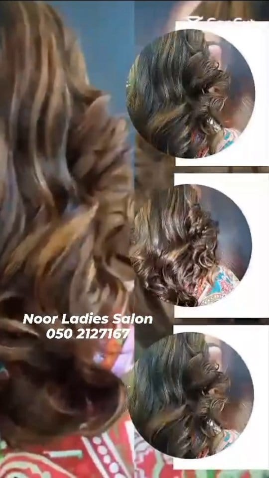 Post 2 by Noor Ladies Salon on Instagram (video)