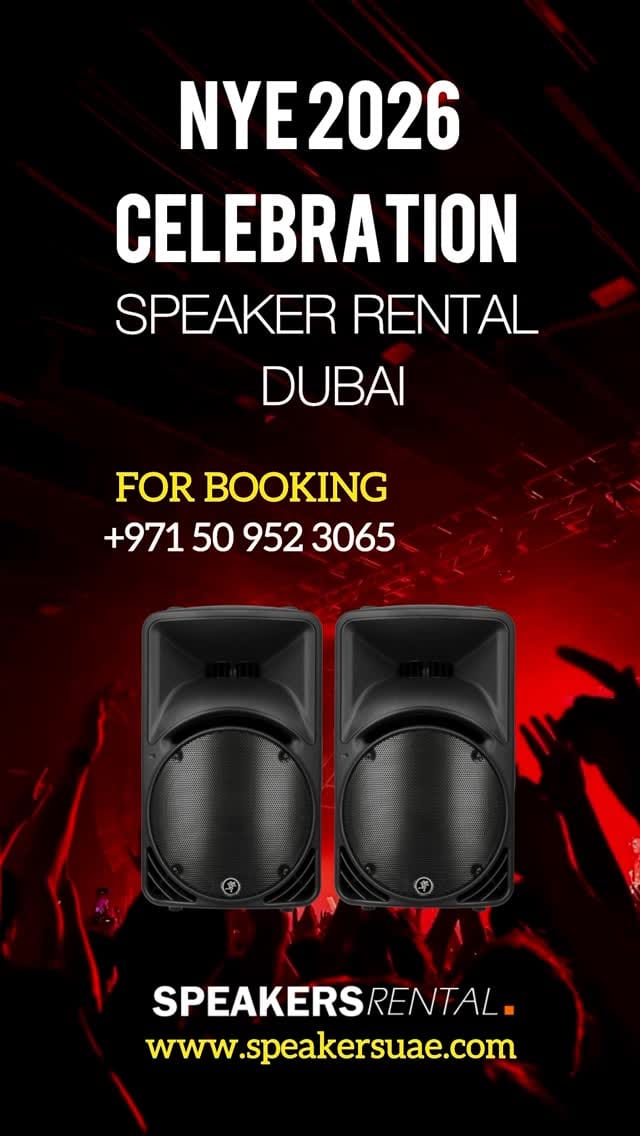 Post 2 by Speakers Rental Dubai on Instagram (video)