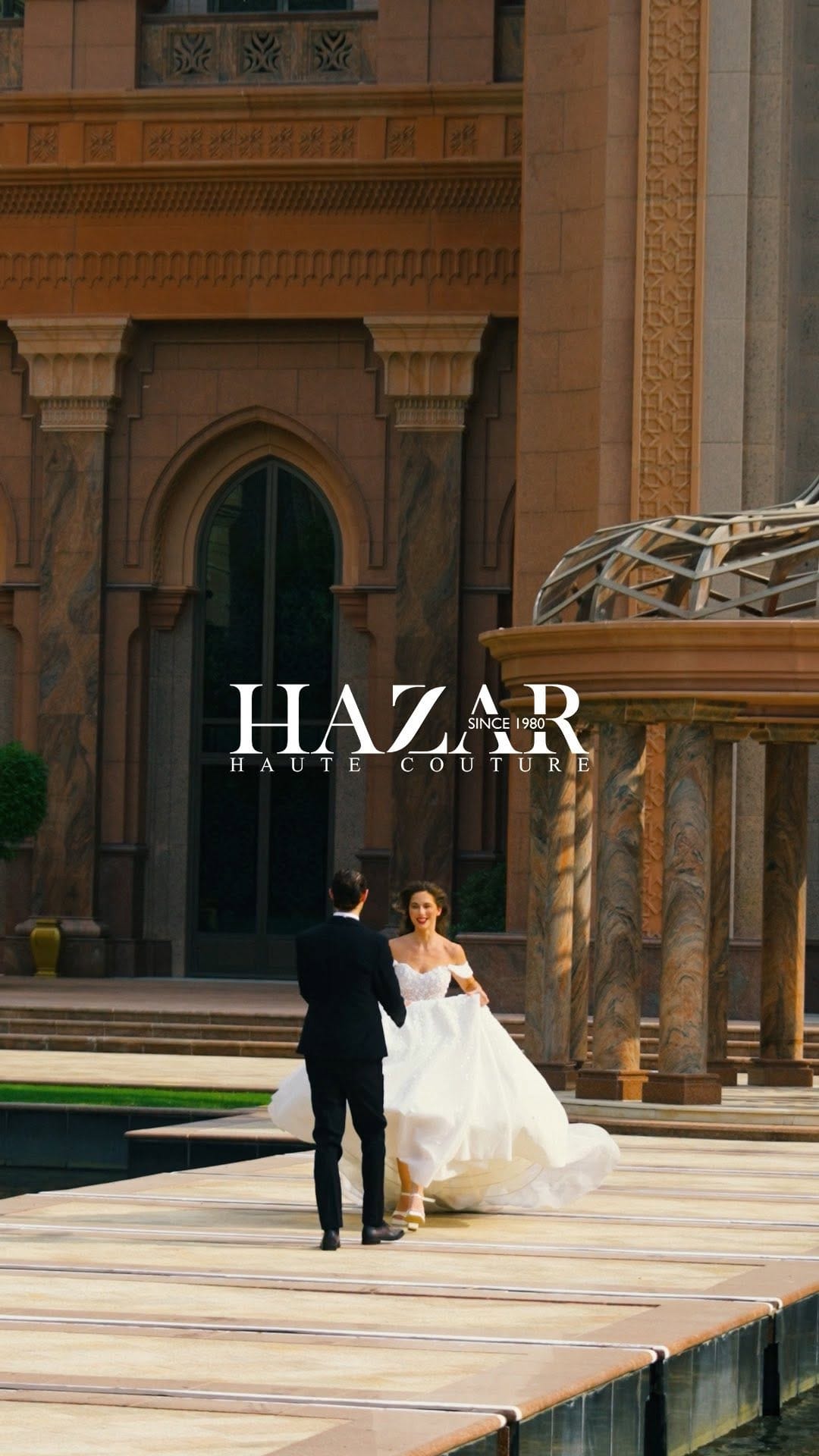 Post 8 by Hazar Haute Couture on Instagram (video)