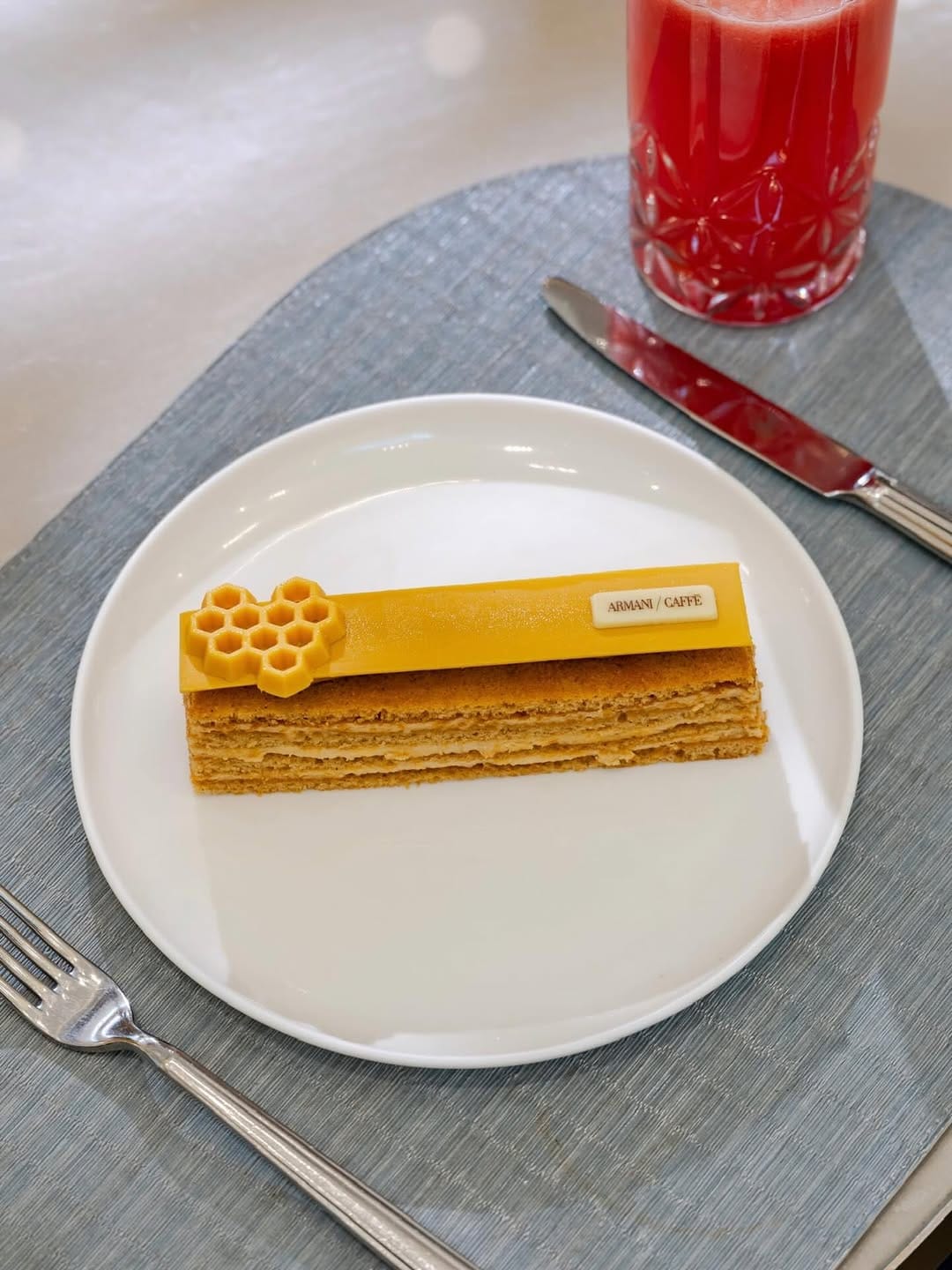 Post 9 by Armani/Caffé Dubai on Instagram (image)