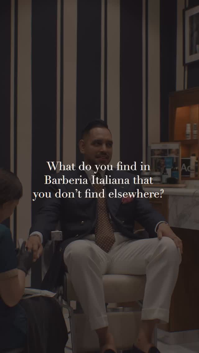 Post 2 by Barberia Italiana UAE | Men’s grooming on Instagram (video)