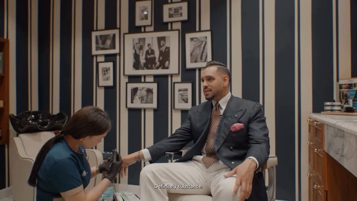 Post 8 by Barberia Italiana UAE | Men’s grooming on Instagram (video)