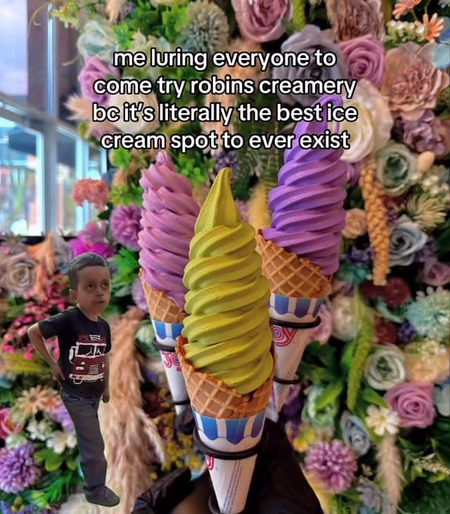 Post 2 by Robin’s Creamery on Instagram (video)