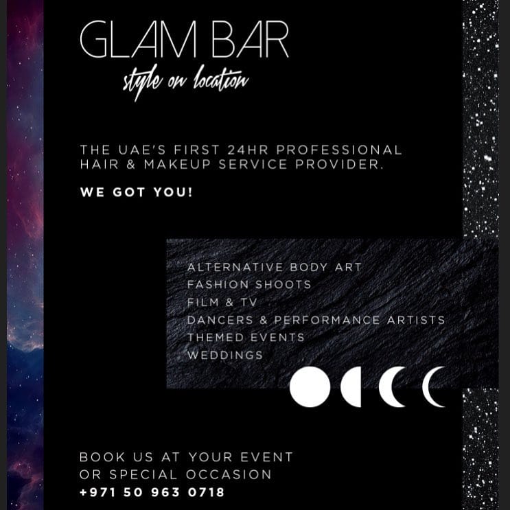 Post 10 by Glam Bar Global © on Instagram (image)