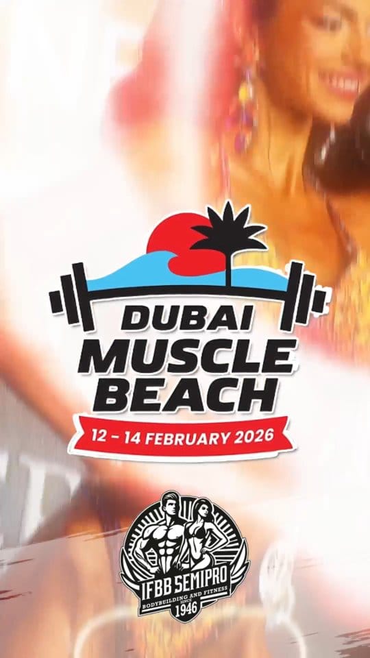 Post 3 by Dubai Muscle Beach on Instagram (video)