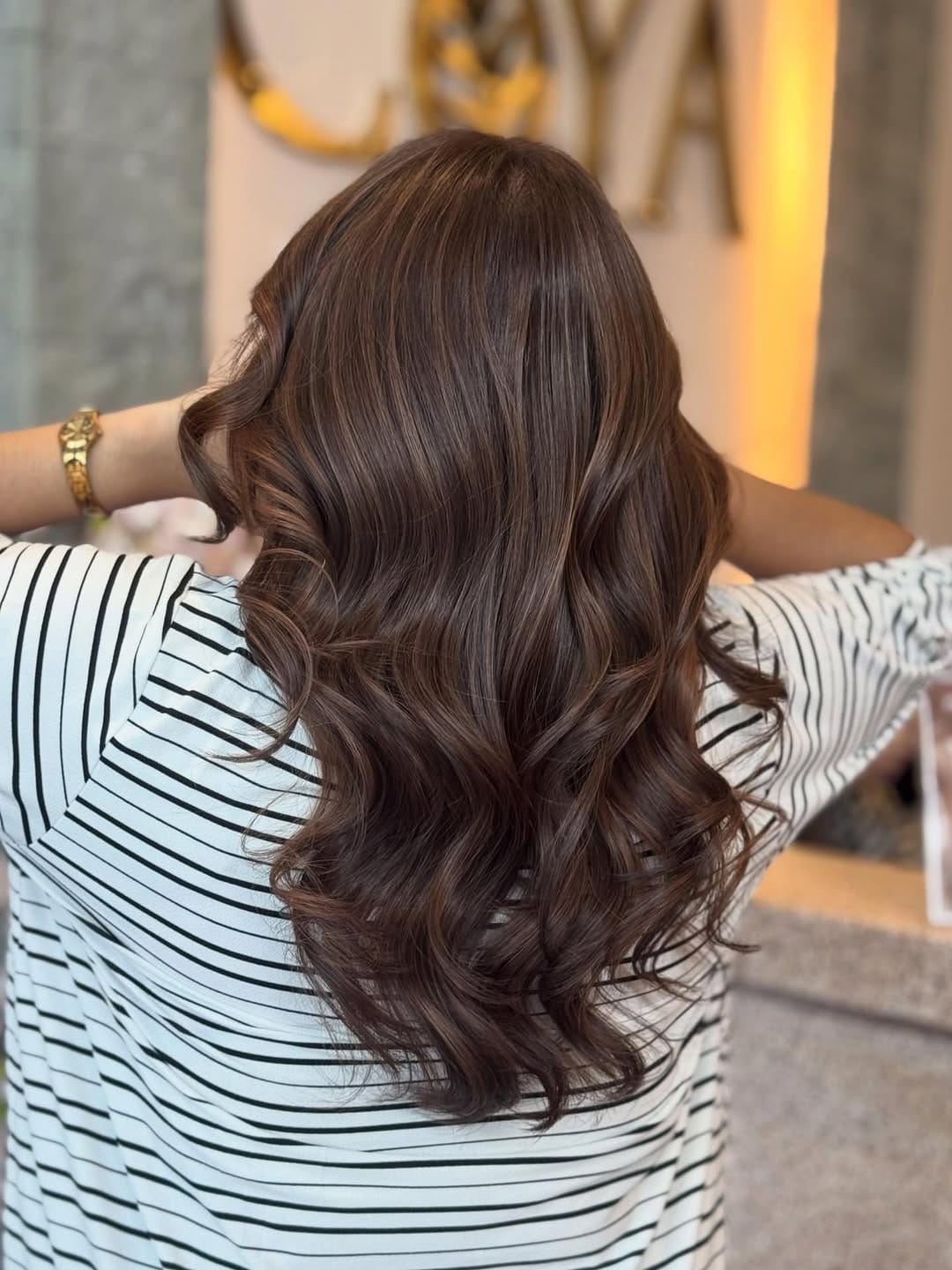 Post 4 by Nadia khan hair stylist on Instagram (image)