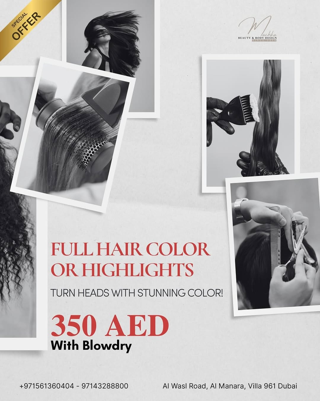 Post 1 by Dubai Massage & Beauty Salon on Instagram (carousel)