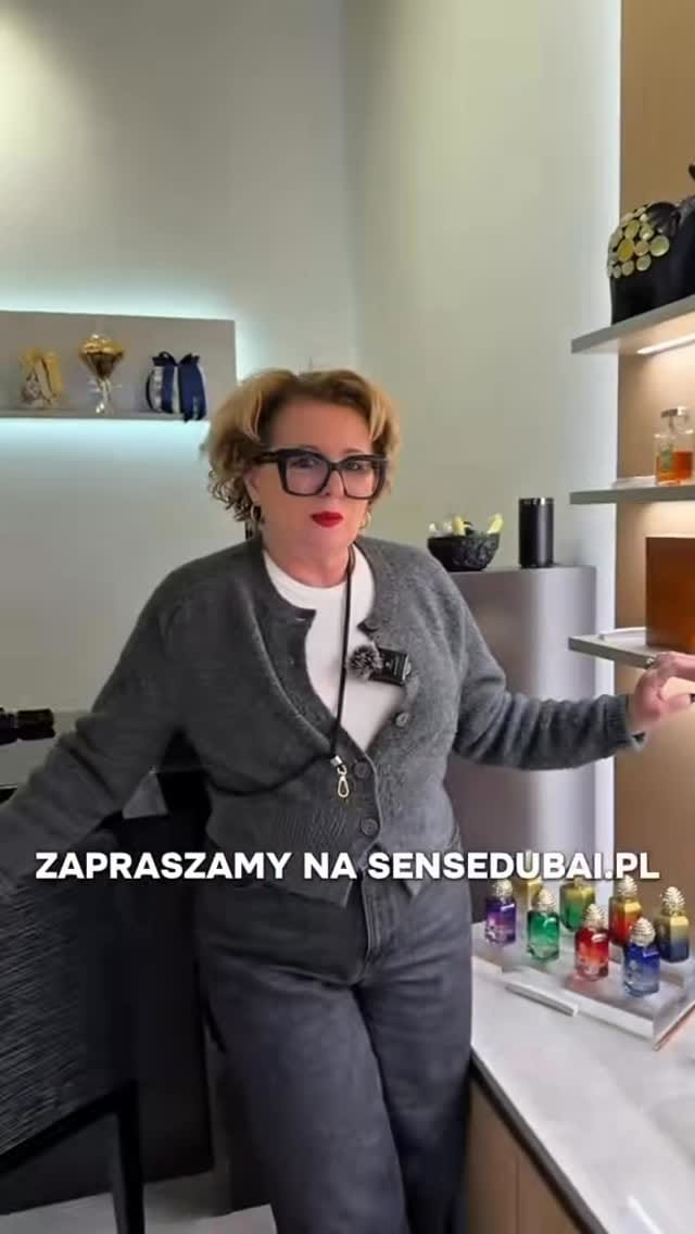 Post 1 by Sense Dubai by Nina Kowalewska-Motlik. Perfumeria niszowa. on Instagram (video)